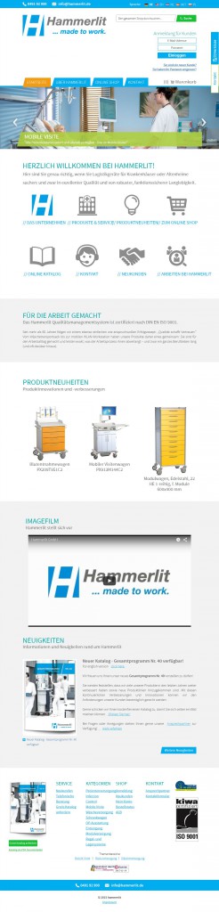 hammerlit.de b2b Magento Online Shop