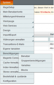 Magento statische Block erscheint nicht